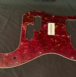 PICKGUARD WSC P-BASS TORTOISE