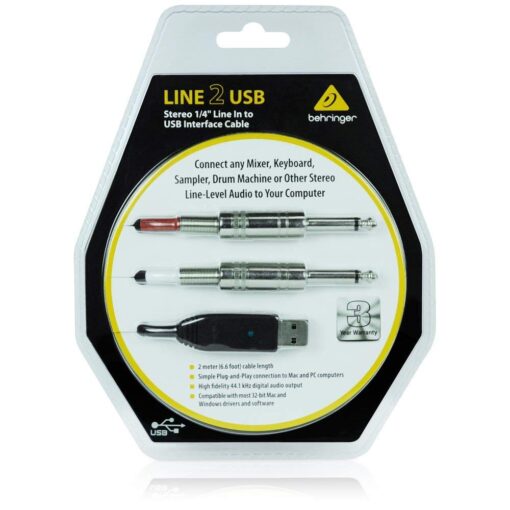 behringer line 2 usb