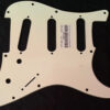 PICKGUARD WSC STRAT SSS AGED WHITE