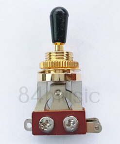 Toggle Switch 3 Way Gold